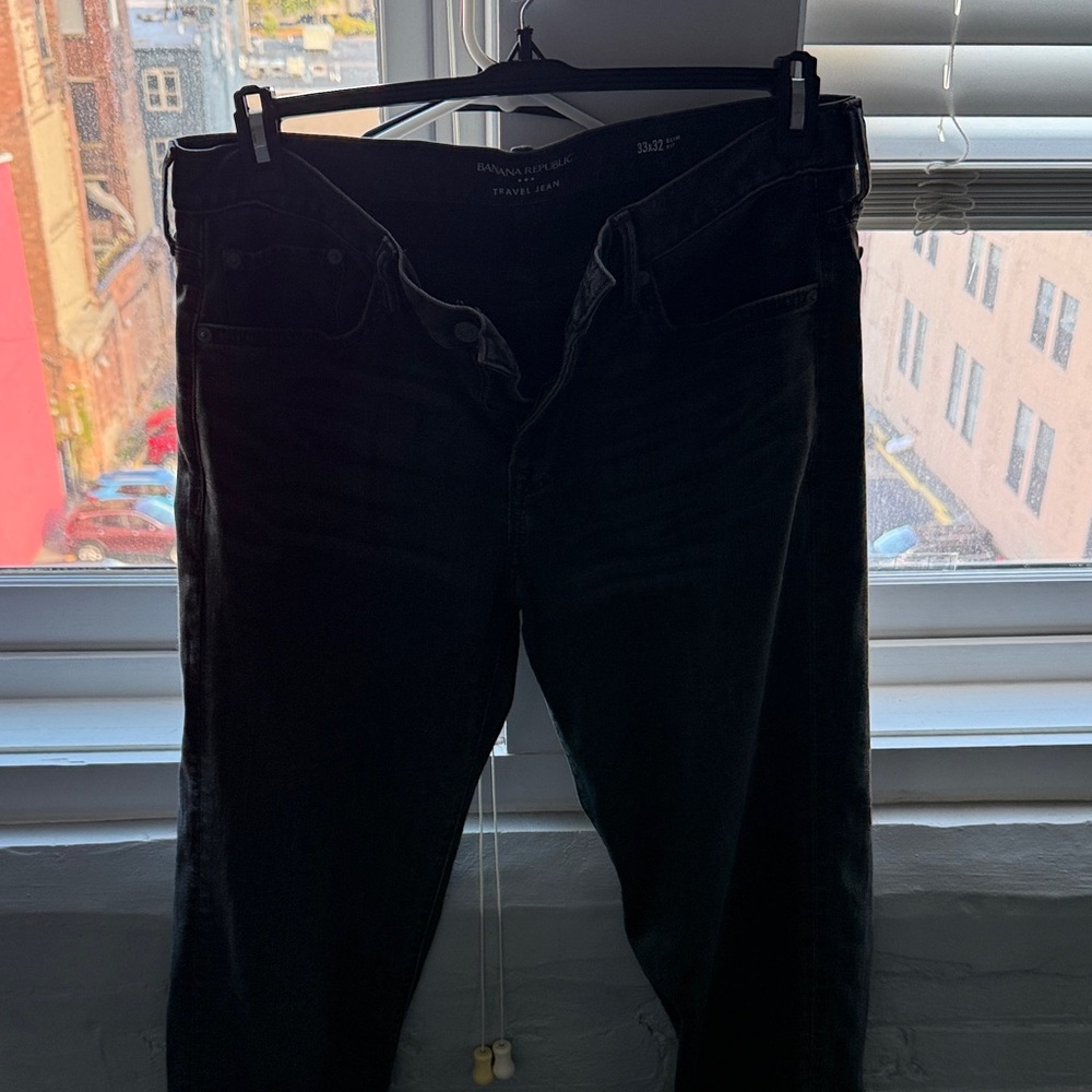 Banana Republic Black Denim Jeans